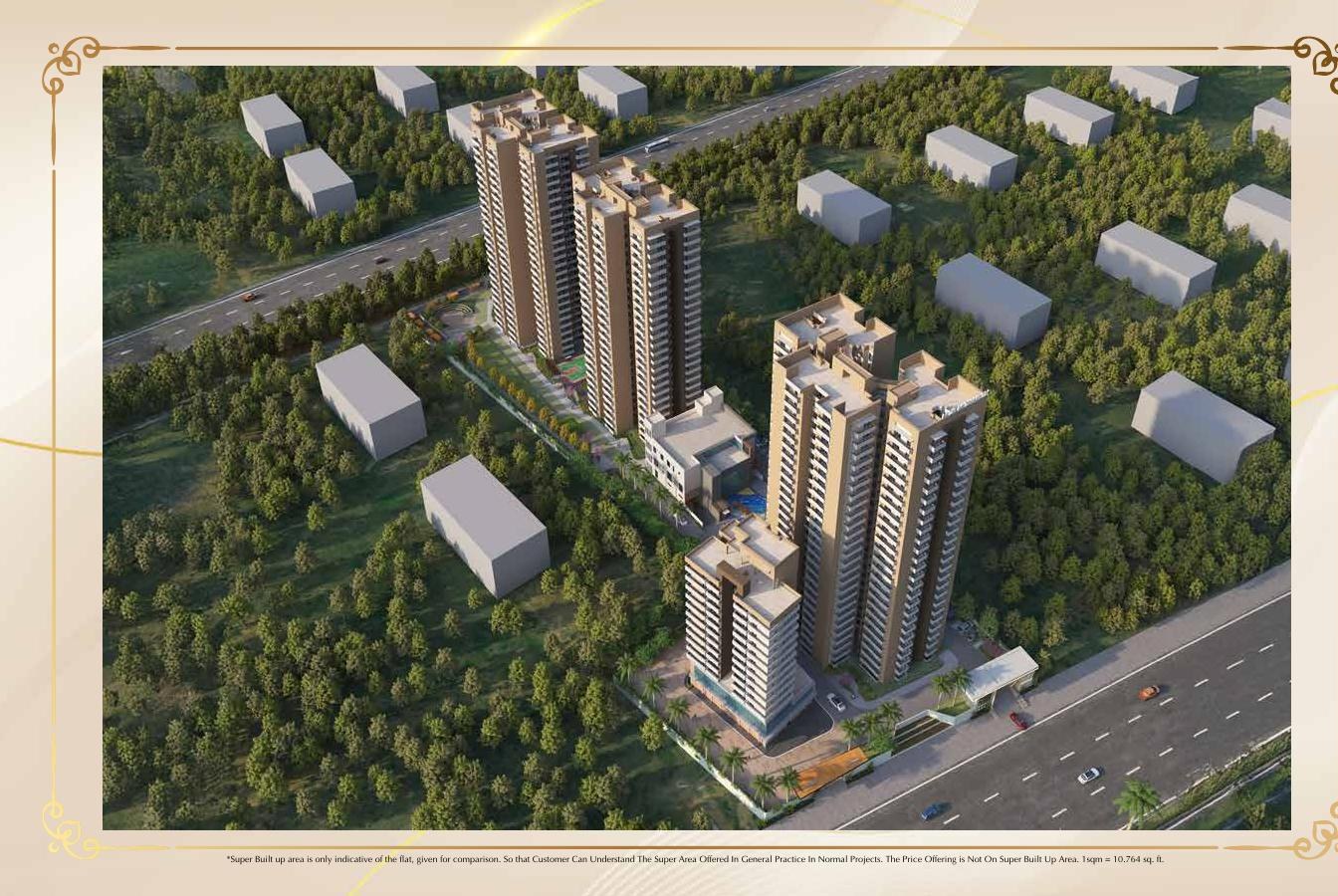 NCR Monarch aerial view